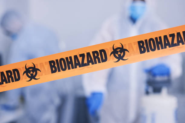 Professional Biohazard technician working in Pigeon Forge, TN
